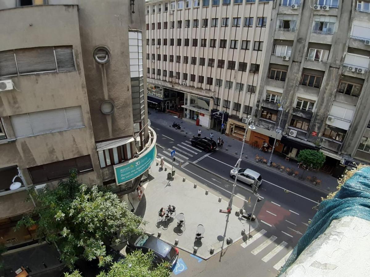 Old Town Luxery With Balcony And View Apartment บูคาเรสต์ ภายนอก รูปภาพ
